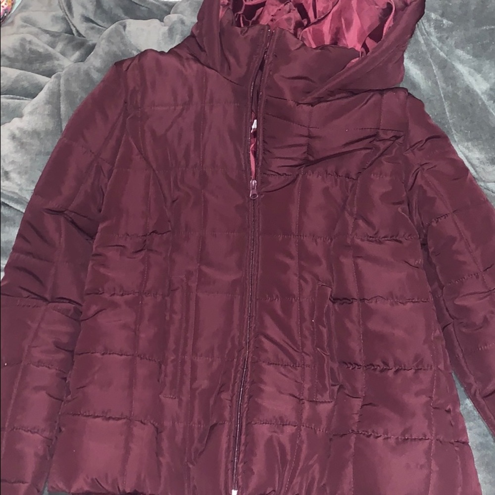 Maroon Light Winter Coat!